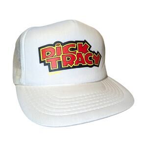 80s Dick Tracy Disney Trucker Snapback hat